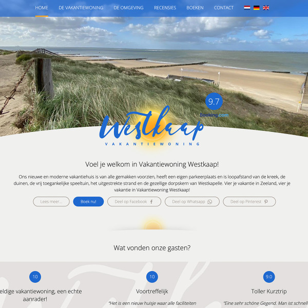 Vakantiewoning Westkaap