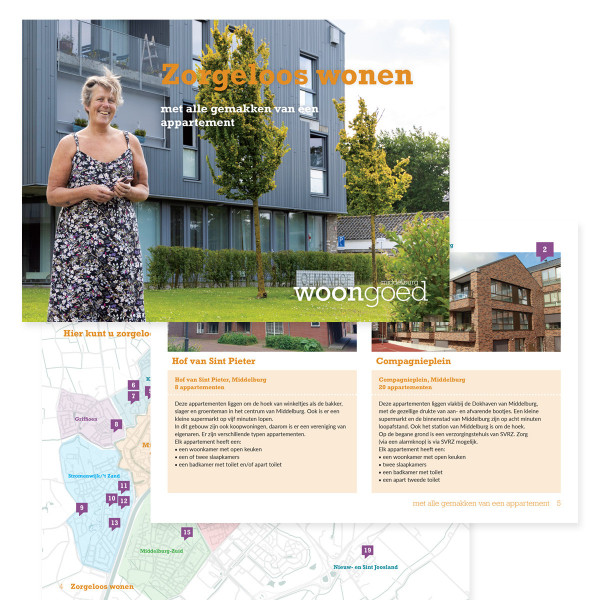 Woongoed Zorgeloos Wonen brochure
